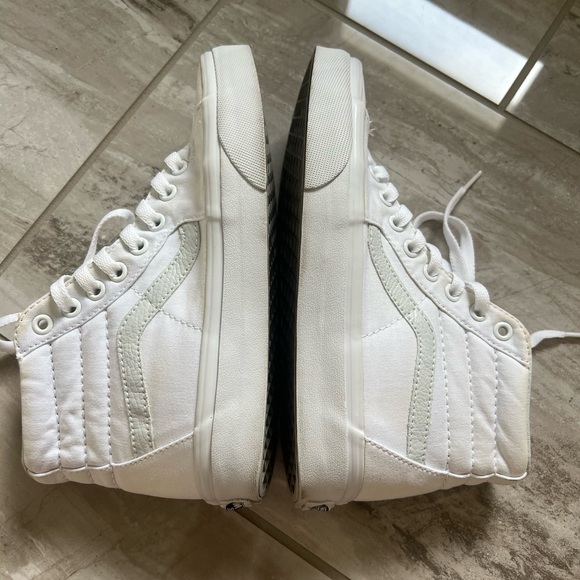 White high top Vans - Picture 6 of 10